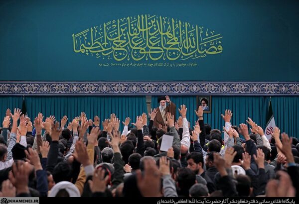 دیدار و سخنرانی رهبر انقلاب به مناسبت پنجمین سالگرد شهادت شهید حاج قاسم سلیمانی